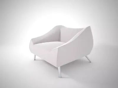 02 CARMEL CHAIR 3D model