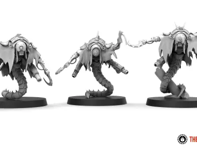 Dark Techno - Wraiths 3D print model