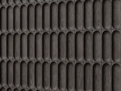 Wood Panel Wall Tile 02 - Seamless Texture