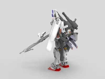 Gundam RX-78 EX-S Hyper 3D model