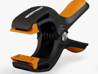 Montero clamp 3D model