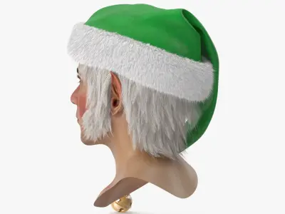  Christmas Elf Head 3 