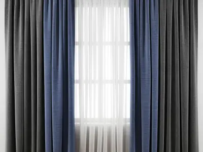 Curtain 121 3D model