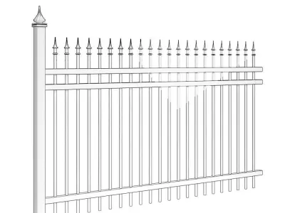 Fence 13 3D model