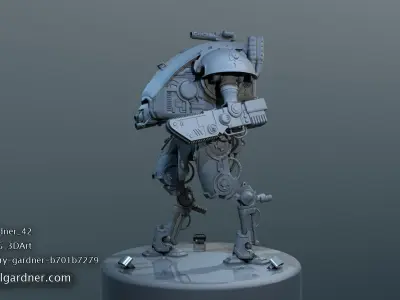Titan Robot 3D model