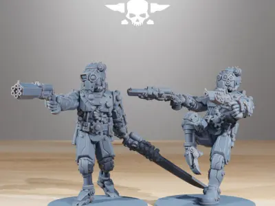 Scavenger Security Patrol 3D print model