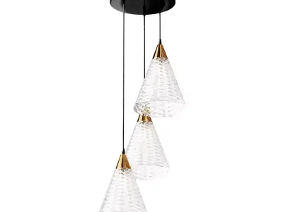 Hanging chandelier Ambrella light Traditional Loft TR8435 3D model