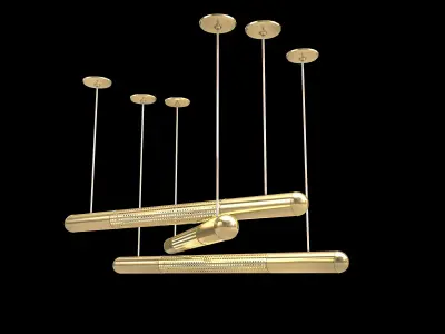 chandelier tube 3D model