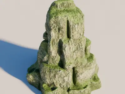 Rock 8 Low-poly 3D model
