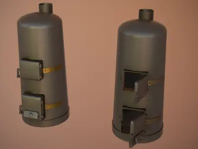  Papal Conclave Stove for Ballots PBR Unwraped 