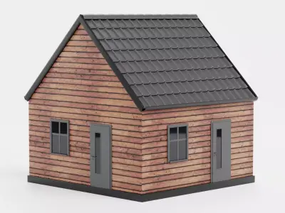 -Stylized House V2- 3D model