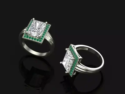 Ring 001 3D print model