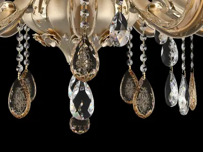 MD 89376-12-6 Osgona Chandelier 3D model