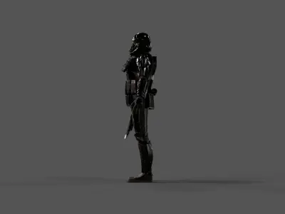Star Wars Death Trooper 3D model