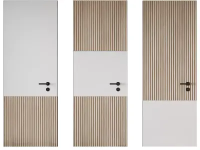 Door set 21 3D model