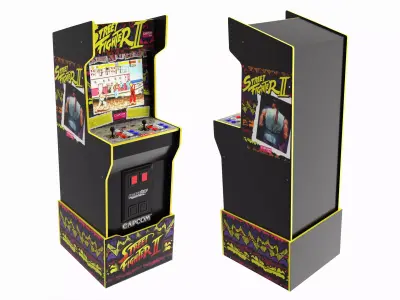 Street Fighter II Legacy Edition Full Size Arcade Machine 3D model