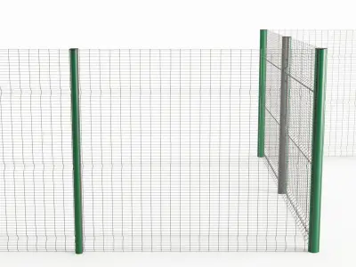 ClearVu Fence RailClone Preset 3D model