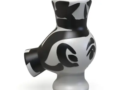 Picasso  Owl Woman Chouette Femme Sculpture 3D print model