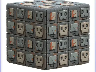 Stylized Wall Seamless Texture Texture 89