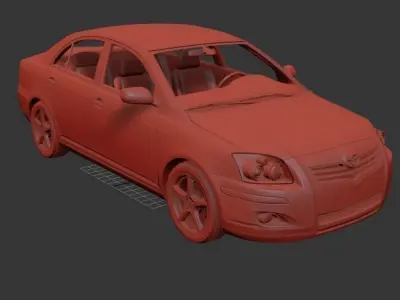 Toyota Avensis Mk2f T250 sedan 2006 3D print model