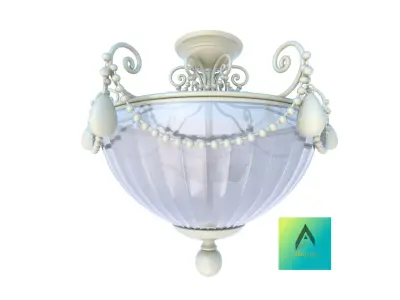 pendant lamp Luster ravens by lake design 3D model