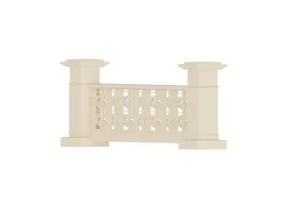 Architecture Railing 3D print model