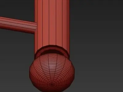 Oty Light POP P40 Chandelier round 3D model