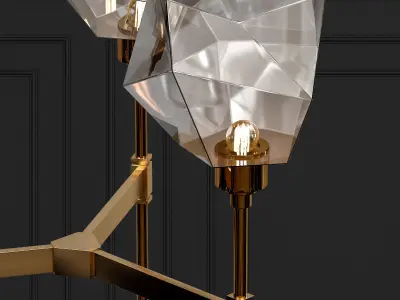 GEM chandelier 3D model purchase