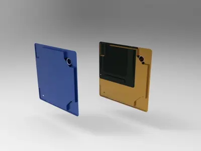 AC indoor office 3D model