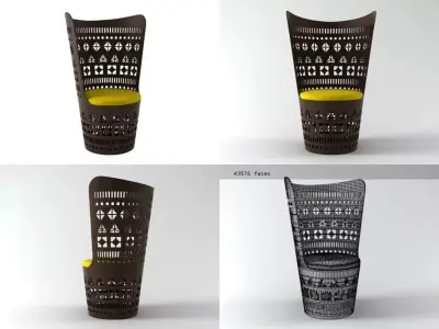 Dogon L cup 3D model