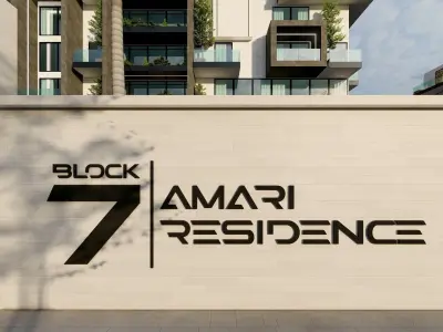 Amari Residence Exterior Design 3D model
