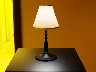 Table Lamp 3D model