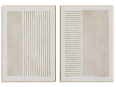 Abstract Painting Frame set 3D model 598