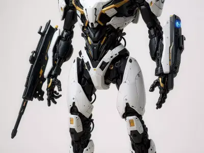 Elite Vanguard Unit Next Gen Combat Android 3D print model