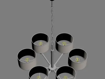  Arte Lamp Furore A3990LM 3D model