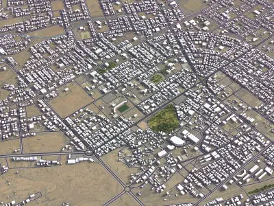 Ar Rass Low-poly 3D model