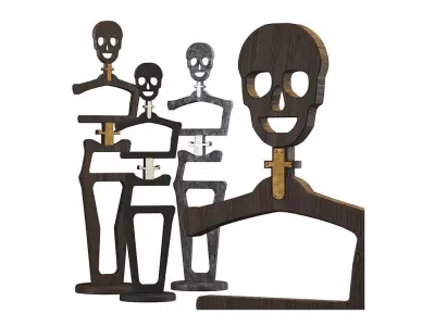 Floor hanger Skeleton 3D model