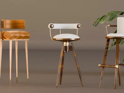Unique Chair Designs 3D model