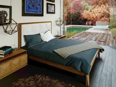 Bedroom  For furniture photography  3D model