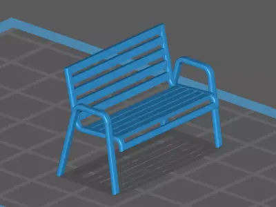 Bench Scale model 1 43 3D print model