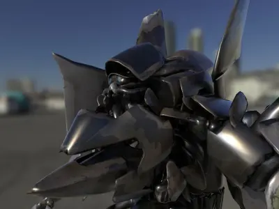 Transformers Breakaway animations Low-poly 3D model