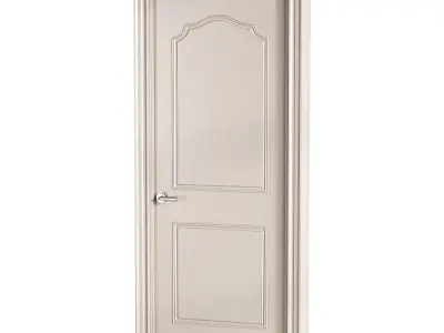 Modern entrance door 26 3D model