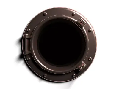 Porthole metal 3D model