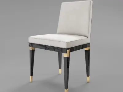 Benoit Dining Chair 3D model