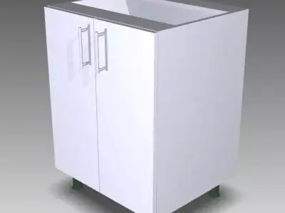 KitchenBox TextureFree Free 3D model