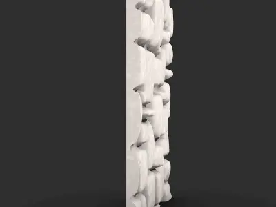 Interior Stone Wall Accent 3D print model purchase