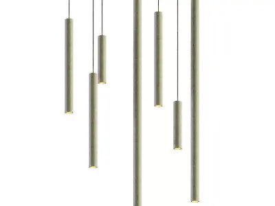 Lampatron Reet pendant lamp 3D model