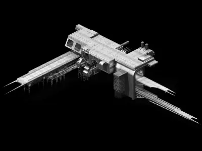 Future City - Cosmos City 01 3D model