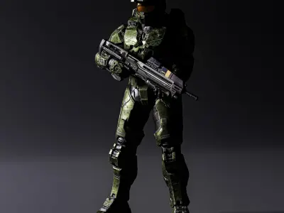 Halo-Master Chief 3D model