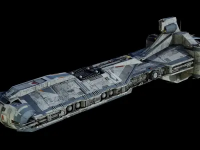 Rebel Command Ship Blue Chief and Phoenix Home  - Star Wars 3D model